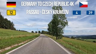 Driving Germany to Czech Republic Passau to Český Krumlov [upl. by Spiros]