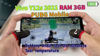 Vivo Y12s 2021 PUBG Mobile Gaming Test  Snapdragon 439 RAM 3GB [upl. by Fairfax]