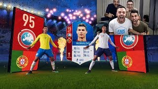 TROVO 2 VOLTE CRISTIANO RONALDO ATT 95 MONDIALI FIFA 18 PACK OPENING [upl. by Ashli]