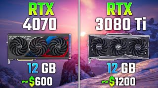 NVIDIA RTX 4070 vs RTX 3080 Ti  Test in 7 Games [upl. by Haral599]