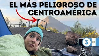 ⚠️ Así nos fue 🌋 Dormimos frente al Volcán de Fuego en Guatemala y erupcionó 🌎 Ep03 Acatenango [upl. by Heidy]