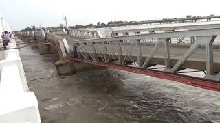 Kollidam river flood 2018 old bridge collapse in Trichy [upl. by Nylrac]