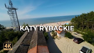 Kąty Rybackie Spokojna miejscowość na Mierzei Wiślanej  Dji Avata  Lece w miasto™ 4k [upl. by Krauss]