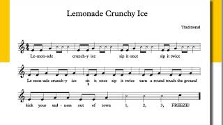 13 Lemonade Crunchy Ice [upl. by Inglis]