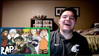 HOKAGE RAP CYPHER by Rustage REACTION [upl. by Juni]