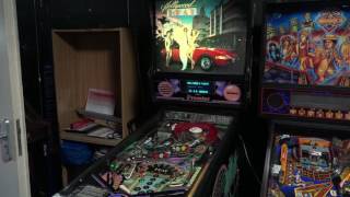 Hollywood Heat Gottlieb 1986 Flipper Pinball [upl. by Glavin]