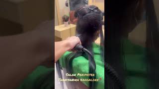 Affordable Luxury at Salon Perimeter Bangalore Hair amp Facialsshorts hairstyle [upl. by Aiuhsoj467]