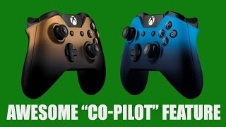 COPILOT Mode  Use 2 Controllers on 1 Account  New Feature for Xbox One [upl. by Chappell]