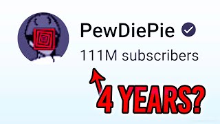 Why Is PewDiePie STUCK At 111 Million Subscribers [upl. by Woolley]