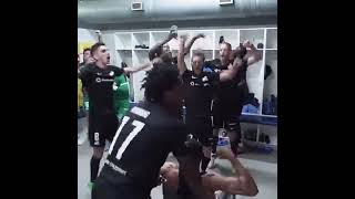 Quand Samuel Eto’o appelle en vidéo Fabrice Ondoa après sa qualification en Europe League [upl. by Mauve842]