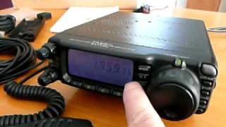 Yaesu FT100D with DSP [upl. by Omar541]