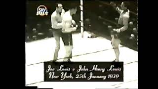 Joe Louis vs John Henry Lewis Full Fight [upl. by Elon]