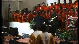 The Georgia Mass Choir  I Sing Because Im Happy [upl. by Ardnola]