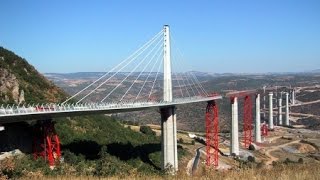 Launching the Millau Viaducts Bridge Deck Sections  Enerpac Heavy Lifting Technology [upl. by Christoforo517]