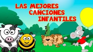 Las Mejores CANCIONES INFANTILES Para Bailar en FiestasRondas Infantiles en español familia Musica [upl. by Rosemaria]