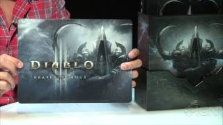 Diablo 3 Reaper of Souls Collectors Edition Unboxing [upl. by Melvina947]