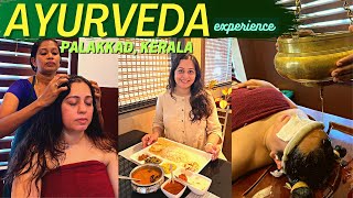 AYURVEDA Therapy  Shirodhara Treatment Massage Traditional Food in Palakkad Kerala [upl. by Tra591]