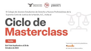 Ciclo de Masterclass 31 de octubre de 2023 3 de la tarde tiempo del centro de México [upl. by Alyakem649]