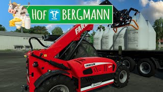 LS22 HOF BERGMANN 15 Big Bags verladen mit Neuem Telelader  FARMING SIMULATOR 22 [upl. by Mavilia]