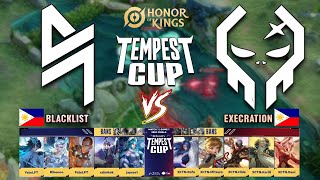 GRAND FINALS  TOP 2 vs TOP 3  Blacklist vs Execration  TEMPEST CUP [upl. by Bowden]