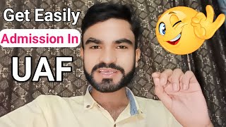 How to get admission in University of agriculture faisalabad  Uaf admission 2024 [upl. by Asseralc]