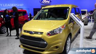 2014 Ford Transit Connect Wagon Car Video Reveal  2012 LA Auto Show [upl. by Nnaecarg587]