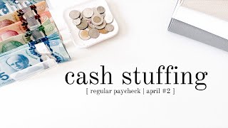 Cash Stuffing  April 2024 [upl. by Killen]