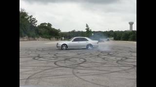 w210 e55 AMG straight pipe burnouts [upl. by Padraic509]