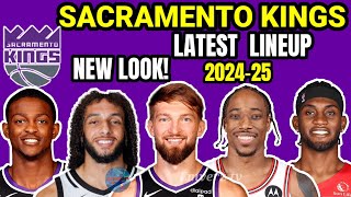 Sacramento Kings Latest lineup 202425 NBA update [upl. by Eenahpets931]