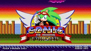 Scourge The Hedgehog in Sonic Forever ✪ Full Game Playthrough 1080p60fps [upl. by Lemmor]