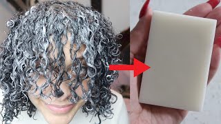 CRAZY FAST HAIR GROWTH DIY SHAMPOO BAR for HAIR GROWTH [upl. by Atnas389]