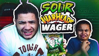 1v1 9 YEAR OLD BROTHER VS MINDOFREZ SOUR WAR HEAD CHALLENGE I ALMOST DIED NOT CLICKBAIT NBA 2K18 [upl. by Anayet]