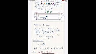 Vidéo de correction d’un exercice de magnétostatique  champ dans cylindre creux [upl. by Attennaj]