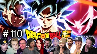 GOKU ULTRA INSTINCT🔥🔥 GOKU UI VS JIREN ⚡ REACTION MASHUP🐲Dragon Ball Super Episode 110 ドラゴンボール [upl. by Heiner]