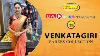 Venkatagiri Pattu Sarees Collection  WhatsApp 89 0001 0002  Kancheepuram Varamahalakshmi Silks [upl. by Ehtyaf324]