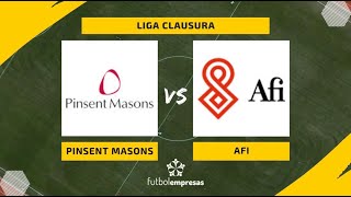 AFI sube la apuesta al repóker de Fernando Valero para Pinsent Masons [upl. by Estel53]