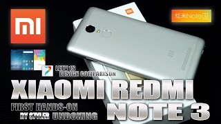 Xiaomi Redmi Note 3 HandsonUnboxing MTK6795 4000mAh  Video by s7yler [upl. by Alesi]