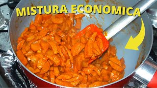 SALSICHA SEM MOLHO DE TOMATE  MISTURA ECONÔMICA E RÁPIDA [upl. by Niletac]