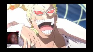 Reaction to CjDaChamp Doflamingo The Heavenly Demon [upl. by Ayrolg]