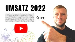 Meine YouTube Einnahmen 2022🚨 Jahresausblick [upl. by Akoek]