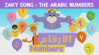 Zakys Arabic Numbers Song [upl. by Downes]