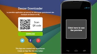 Deezer Downloader para Android 2017  DESCARGA TODA TU MÚSICA FAVORITA A LA MÁXIMA CALIDAD [upl. by Ytoc]