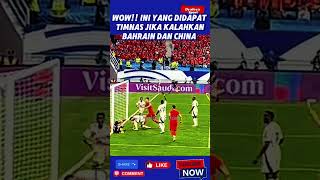 WOW INI YANG DIDAPAT TIMNAS JIKA BERHASIL KALAHKAN BAHRAIN DAN CHINA [upl. by Nolahp]