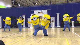 Minions Dance Routine Teams  Ceroc Wellington  Bananas  Ceroc NZ National Championship  2014 [upl. by Irek]