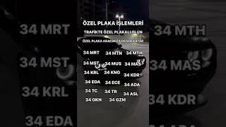 Özel Plaka Nasıl Alınır  Özel Plaka Sorgu  Özel Plaka Fiyatları automobile özelplaka plaka [upl. by Blaseio111]