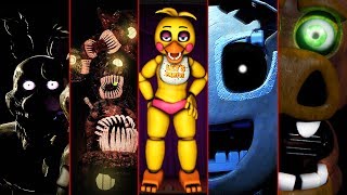 5 FNAF Fan Games [upl. by Anayra]