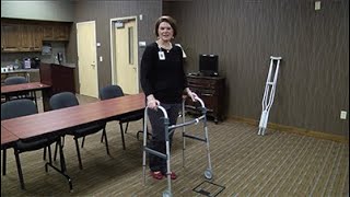 Three Point Gait Technique – OakLeaf Surgical Hospital [upl. by Tuesday]