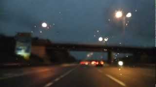 Driving On The M5 From J13 A419 Stroud Gloucestershire To J7 Worcester Worcestershire England [upl. by Teahan]