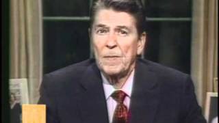 President Reagan Speech on Airstrikes Against Libya April 14 1986 [upl. by Ahseit]