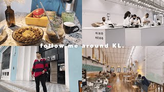 silent vlog follow me around KL chinatown cafes don don donki niko neko  malaysia [upl. by Philbert667]